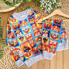 تصویر ست بلوزشلوار بچگانه مخمل سگهای نگهبان 