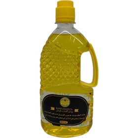 تصویر روغن آفتابگردان ارگانیک نیم لیتری ۵۰۰میل طبیعی سلامت Half liter organic sunflower oil 500ml natural Salamat