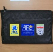 تصویر کیف ملزومات داوری فوتبال مدل فیفا و ای اف سی والتی 