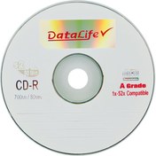 تصویر CD خام دیتالایف DataLife سفید ابزار و لوازم جانبی کابل و کانکتور کامپیوتر DataLife ذخیره سازی سفید