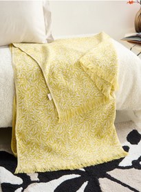 تصویر پتو ژاکارد ویلو برند half moon bay Willow Jacquard Blanket