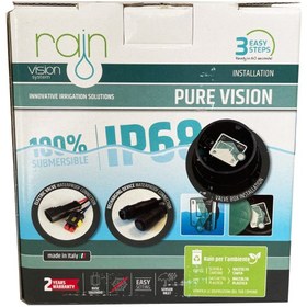 تصویر کنترلر آبیاری 6 ایستگاهه مدل pure vision ساخت رین ایتالیا 