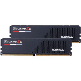 تصویر رم کامپیوتر DDR5 تک کاناله 5200 مگاهرتز CL40 جی اسکیل مدل Ripjaws S5 ظرفیت 16 گیگابایت G.skill Ripjaws S5 DDR5 5600MHz CL36 16GB Desktop RAM