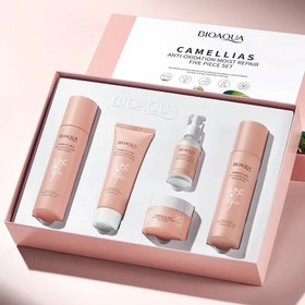 تصویر ست روتین پوستی مرطوب کننده و آنتی اکسیدان کاملیا CAMELLIAS ANTI OXIDATION MOIST REPAIR SET 