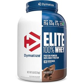 تصویر پروتئین وی 100 الایت دایماتیز WHEY ELITE 100% DYMATIZE 