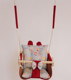 تصویر تاب مبلی مخمل 