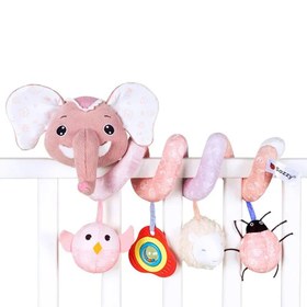 تصویر آویز کریر و تخت مارپبچی فیل سوزی Sozzy Baby bed hanger code:130017