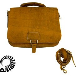 تصویر کیف چرم طبیعی زنانه مدل ساره 