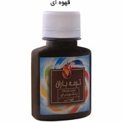 تصویر رنگ ویترای ترمه باران- قهوه ای شفاف 