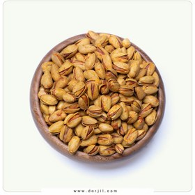 تصویر پسته اکبری شور زعفرانی 