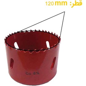 تصویر گردبر قطر 120 کبالت دار 8 درصد 