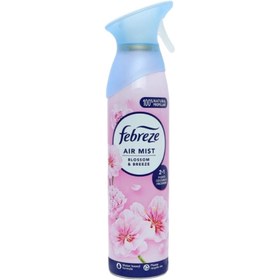 تصویر اسپری خوشبو کننده هوا فبرز (اروپایی) با رایحه شکوفه و نسیم حجم 185 میل Febrez air freshener spray with the scent of Blossom & Breeze