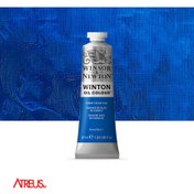 تصویر رنگ روغن وینزور کبالت آبی هیو حجم ۳۷ میلی لیتر 