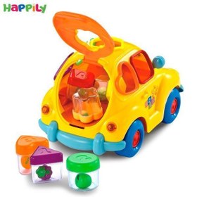 تصویر اسباب بازی ماشین فولوکس موزیکال Hola Toys baby car toy code:516/20