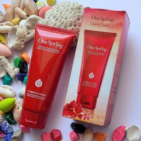 تصویر فوم شستشوی ضدخشکی لیفت کننده انار وان اسپرینگ،حجم100g One spring 