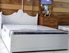 تصویر تخت خواب یکنفره مدل سرو برند آغاج سایز200×90 