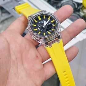 تصویر ساعت جی شاک مشکی - کاسیو جی شاک پمپی فول امکانات - ساعت مچی جیشاک G-Shock - کد 0009 