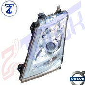تصویر چراغ جلو عدسی دار سمت چپ اصلی ولوو FH4 