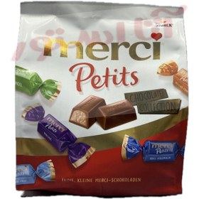 تصویر شکلات پاکتی مرسی 200 گرم Merci petits collection chocolate - 200 g