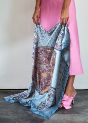 تصویر روسری عاشیق از کالکشن نوا َAshiq scarf