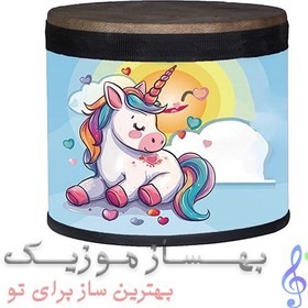 تصویر طبلک کودک طرح پونی 