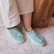 تصویر گیوه زنانه کد 01-طرح آسو 