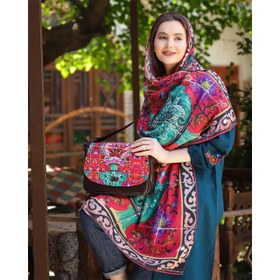 تصویر ست کیف و شال زنانه پرستو کد 07 Parstoo Women Bag and Shawl Set Code 07