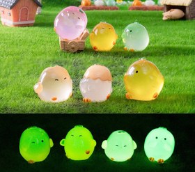 تصویر مجسمه شب تاب طرح جوجه 