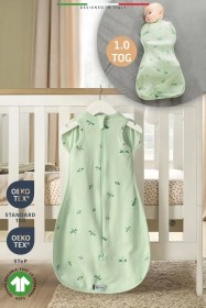 تصویر کیسه خواب Swaddle نوزاد 1 Tog Green Sanno برند Elele ( دست گرفتن ) به رنگ سبز در دسته لباس بچگانه و لباس کودک 