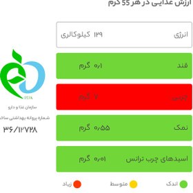 تصویر ب آ ناگت مرغ و پنیر 950 گرم 