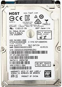 تصویر HGST Travelstar 5K1000 HTS541010A9E680 - hard drive - 1 TB 