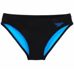 تصویر مایو اسلیپ مردانه طرح speedo مشکی 