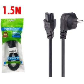 تصویر کابل برق لپ تاپ۱٫۵ متری enet 