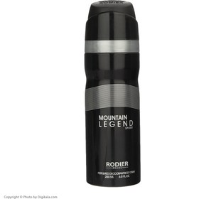 تصویر اسپری خوشبو کننده بدن رودیر مدل RODIER MOUNTAIN LEGEND حجم 200 میلی لیتر RODIER MOUNTAIN LEGEND Body Splash 200ml