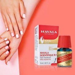 تصویر محلول استحکام بخش ناخن ماوالا MAVALA Nail Hardner Scientifique 5ml