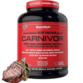 تصویر ایزوله پروتئین بیف کارنیوار ماسل مدز Musclemeds Carnivor 