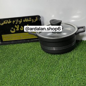 تصویر قابلمه چدن گرانیت یونیک سایز۲۰ 