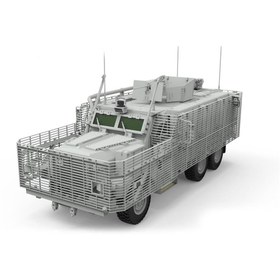 تصویر ماکت Ss 012 1 35 Scale British Mastiff 2 6x6 Patrol Vehicle زرهی کیت مدل پلاستیکی Meng 