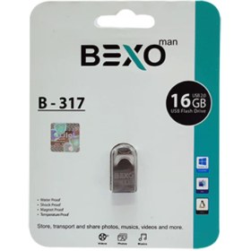 تصویر فلش مموری بکسو مدل B-317 ظرفیت 16 گیگابایت Bexo B-317 Flash Memory 16GB