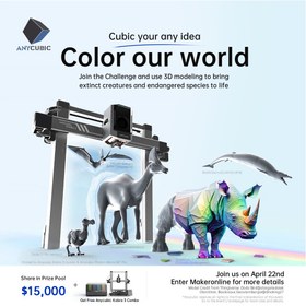 تصویر پرینتر سه بعدی Anycubic Kobra 3 COMBO 