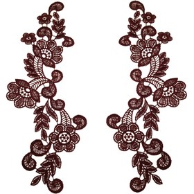 تصویر اپلیکه لباس مدل جفتی کد Y7017 