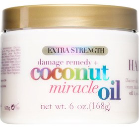 تصویر ماسک مو او جی ایکس مدل Coconut Miracle وزن 168 گرم 