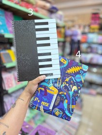 تصویر دفتر نت ۵۰ برگ جلد سخت 