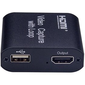 تصویر کارت کپچر اکسترنال HDMI UHD 4K*2K لمونتک Lemontech HDMI UHD 4K*2K Capture Card