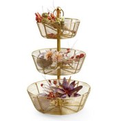 تصویر سبد سرو سه طبقه چیبو 