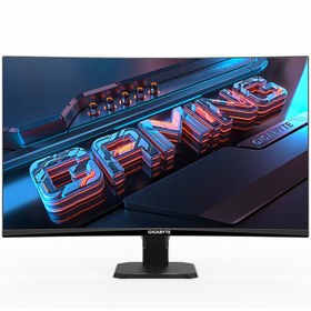 تصویر مانیتور خمیده گیمینگ 27 اینچ گیگابایت مدل GS27QC Gigabyte GS27QC 27-Inch VA QHD Curved Gaming Monitor