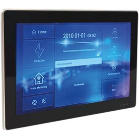 تصویر تاچ پنل و مانیتور داخلی آیفون تصویری هوشمند ۱۰ اینچ ا 10 Inch Smart indoor monitor 10 Inch Smart indoor monitor