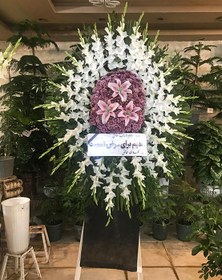 تصویر تاج گل ترحیم کد 821 