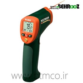 تصویر ترمومتر لیزری تفنگی اکستچ 42515 ا InfraRed Thermometer with Type K Input 42515 Extech InfraRed Thermometer with Type K Input 42515 Extech