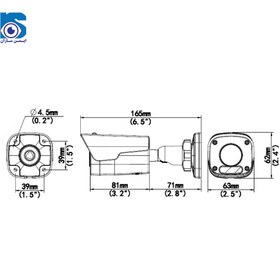 تصویر IPC2124LB-SF28(40)KM-G دوربین شبکه ثابت Mini 4MP IPC2124LB-SF28(40)KM-G